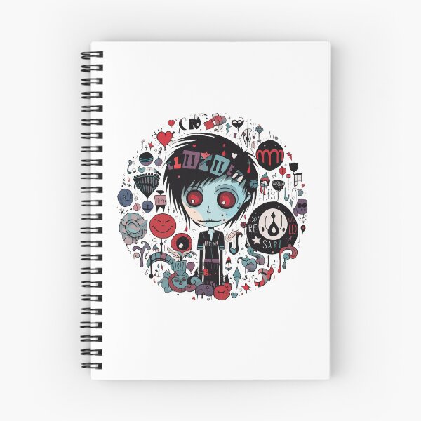 Item preview, Cartoon Emo. Lost in Lyrics designed and sold by PepeCartoon.