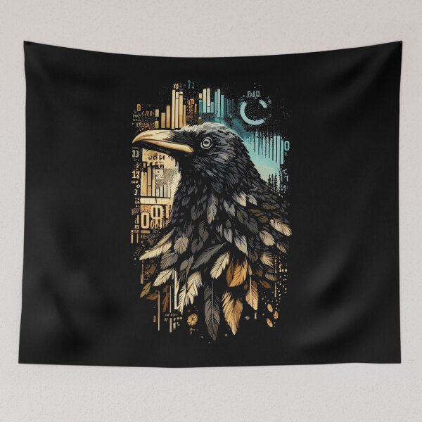 Item preview, Cyber Data Crow  designed and sold by Sunriya.
