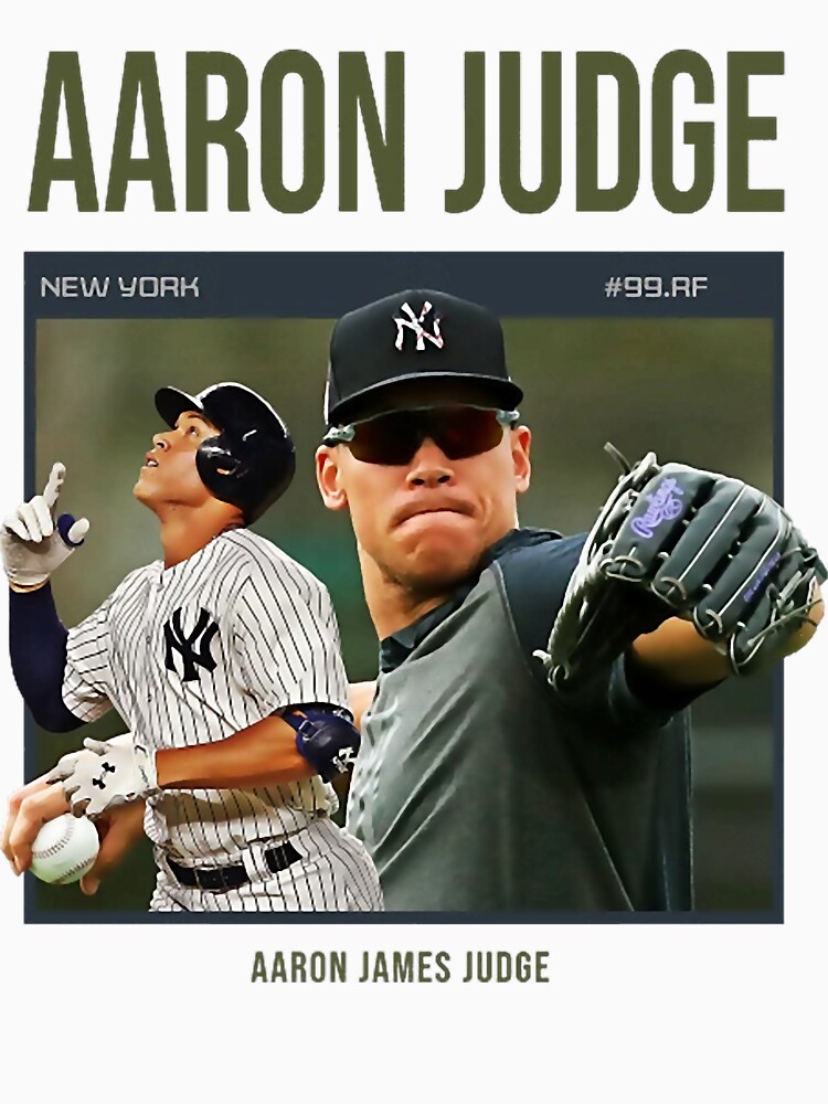 Aaron Judge New York Yankees player vintage baseball poster shirt