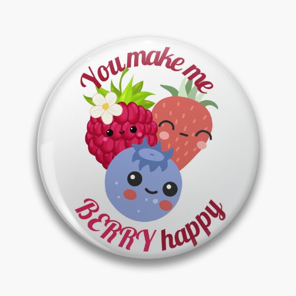 Item preview, Fruit Pun You Make Me Berry Happy designed and sold by bububabuinc.