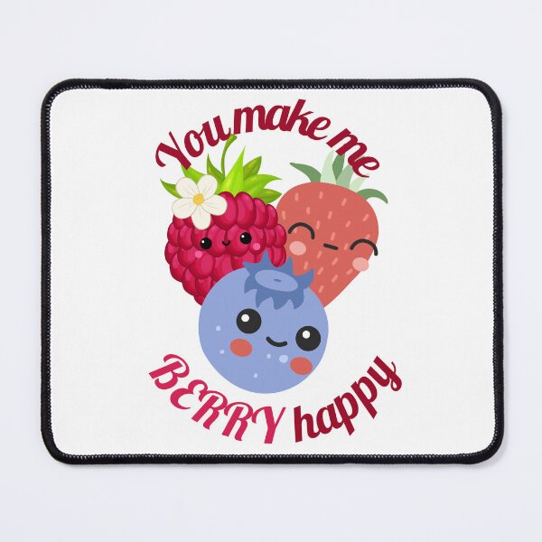 Item preview, Fruit Pun You Make Me Berry Happy designed and sold by bububabuinc.