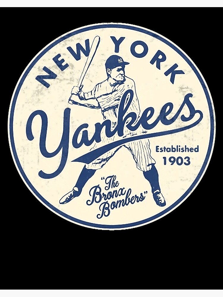 Vintage New York Yankees 3 by Buck Tee Women's T-Shirt