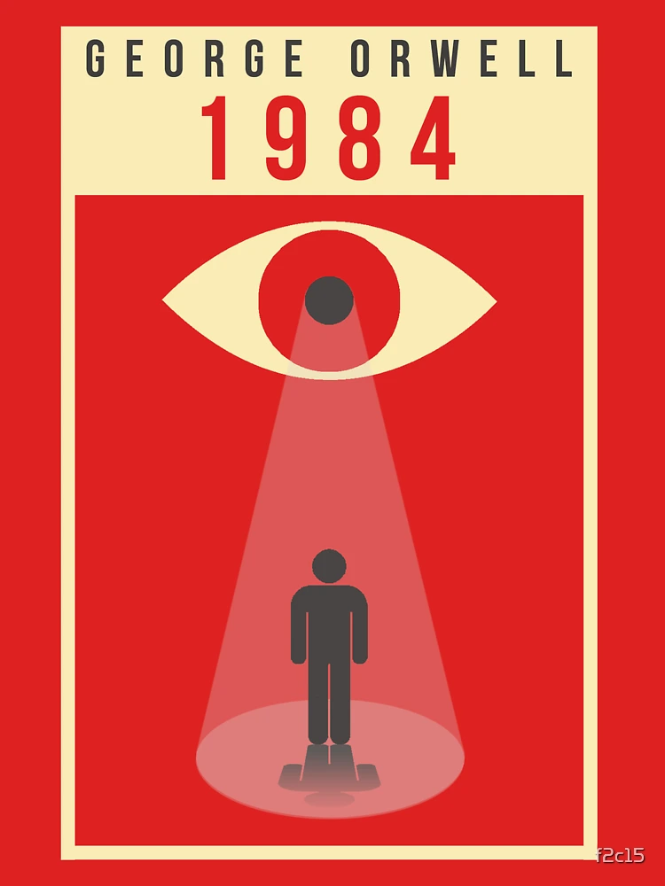 1984 George Orwell Large Poster Art Print Gift A0 A1 A2 A3 A4 Maxi
