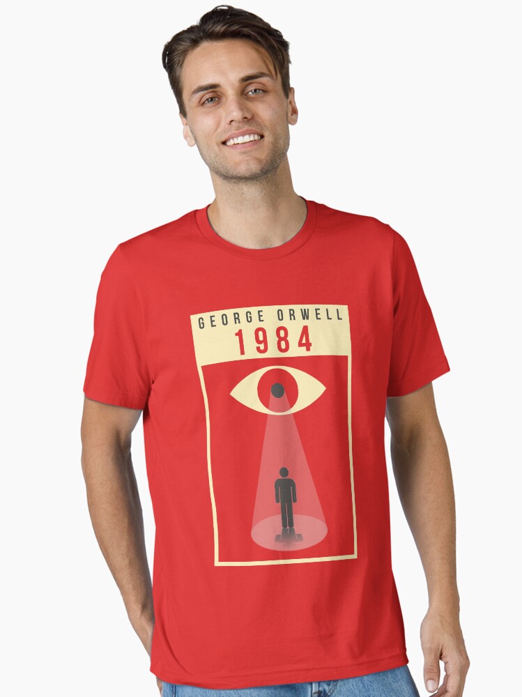Aperçu 1 sur 7. T-shirt essentiel avec l'œuvre 1984 créée et vendue par f2c15.