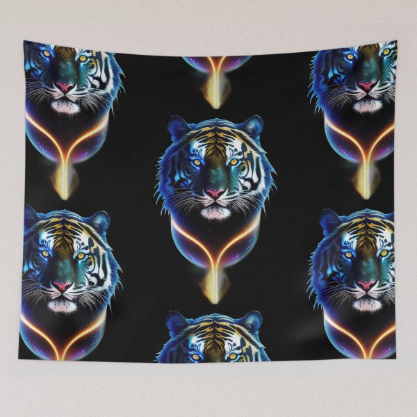 Item preview, Majestic Energy wild Tiger designed and sold by angelisart.