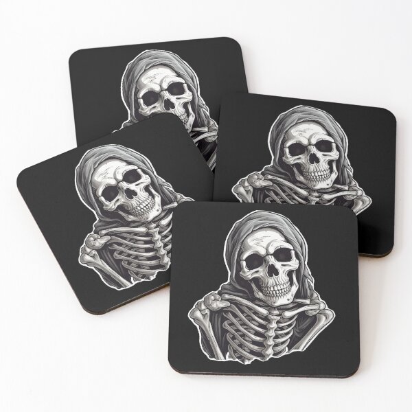 Item preview, A scary Halloween skeleton designed and sold by Good Candy.