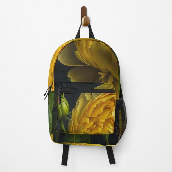 Item preview, Painting features yellow peony in natural setting designed and sold by aiphotosart.