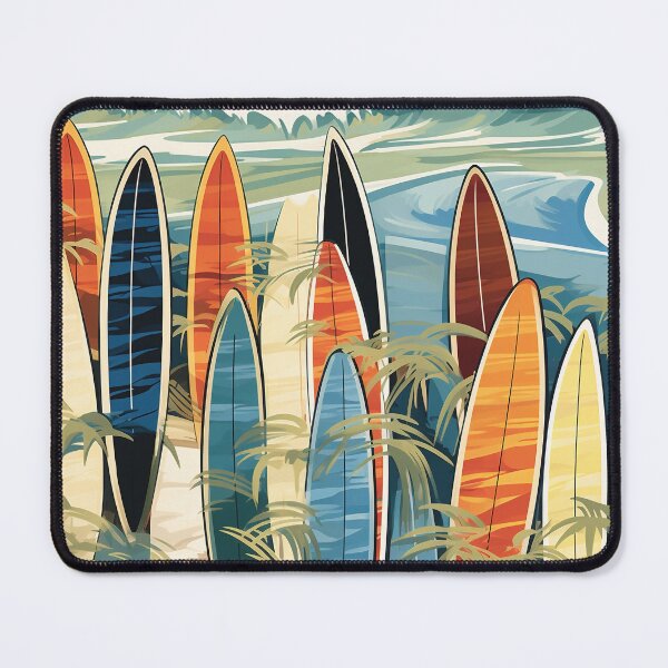 Item preview, Surf board on the beach designed and sold by TopChoiceNow.