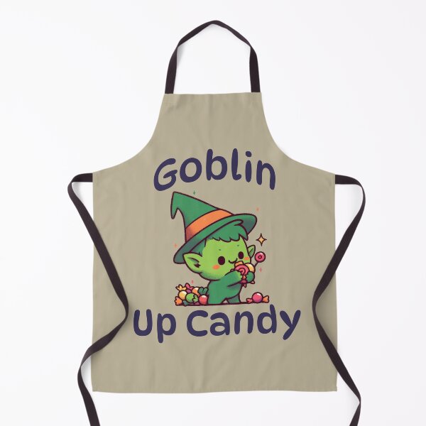 Item preview, Goblin Up Candy - Cute Halloween designed and sold by ZenEverAI.