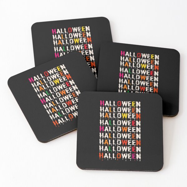 Item preview, Halloween, scary colorful letters designed and sold by SplashTastic.
