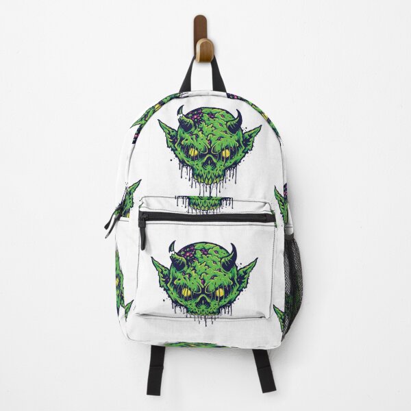 Item preview, Green Zombie Head designed and sold by angrypixelart.
