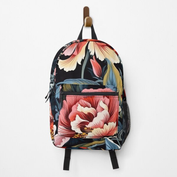 Item preview, Asian flower pattern Multi 1 designed and sold by Meeheemaha.