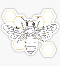 Bees? Sticker