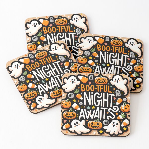 Item preview, Boo-tiful Night Awaits Halloween designed and sold by Spiritful-Bliss.