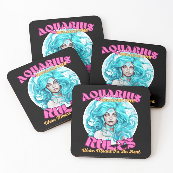 Item preview, Aquarius: Because The Rules Were Meant To Be Bent. aquarius february designed and sold by ZodiacWonders.