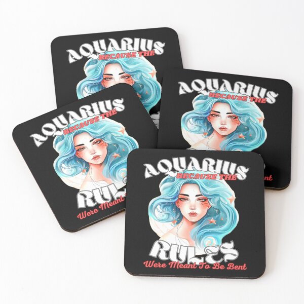 Item preview, Aquarius: Because The Rules Were Meant To Be Bent. cute aquarius designed and sold by ZodiacWonders.