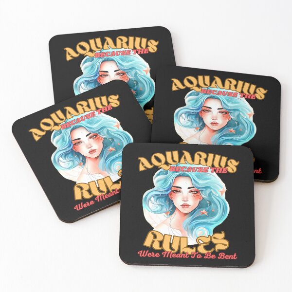 Item preview, Aquarius: Because The Rules Were Meant To Be Bent. aquarius january designed and sold by ZodiacWonders.