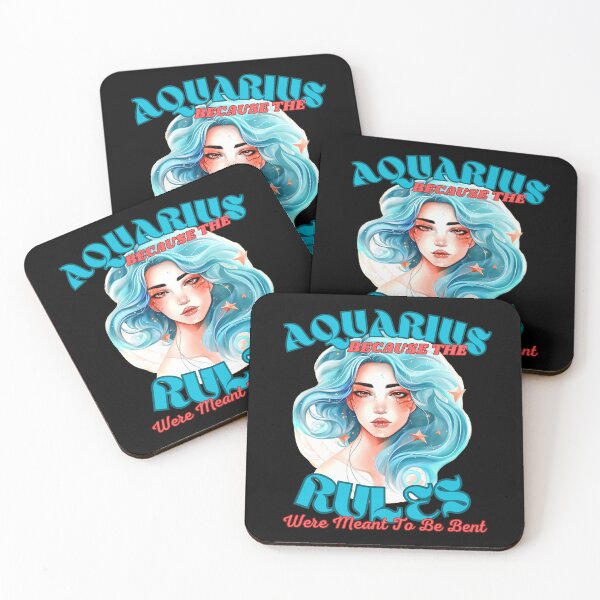 Item preview, Aquarius: Because The Rules Were Meant To Be Bent. aquarius constellation designed and sold by ZodiacWonders.