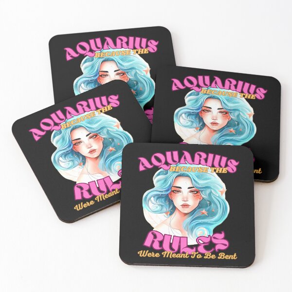 Item preview, Aquarius: Because The Rules Were Meant To Be Bent. Aquarius moon designed and sold by ZodiacWonders.