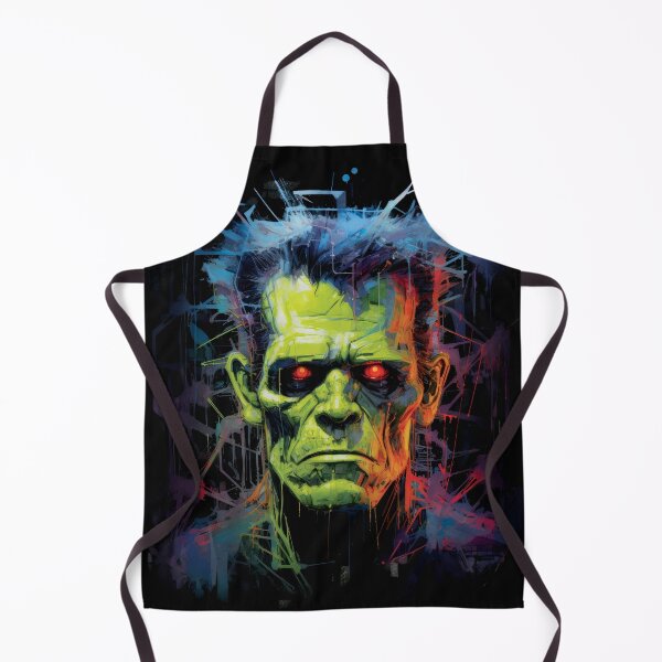 Item preview, Frankenstein, Halloween Neon Paint designed and sold by All That Is.