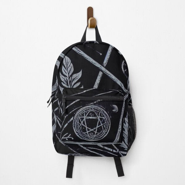Item preview, Witch pentagram with leaves and moon power. designed and sold by Wicc-a.