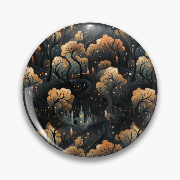 Item preview, Velvet Veil: Halloween's Mystical Ballet designed and sold by Moisky Patterns.
