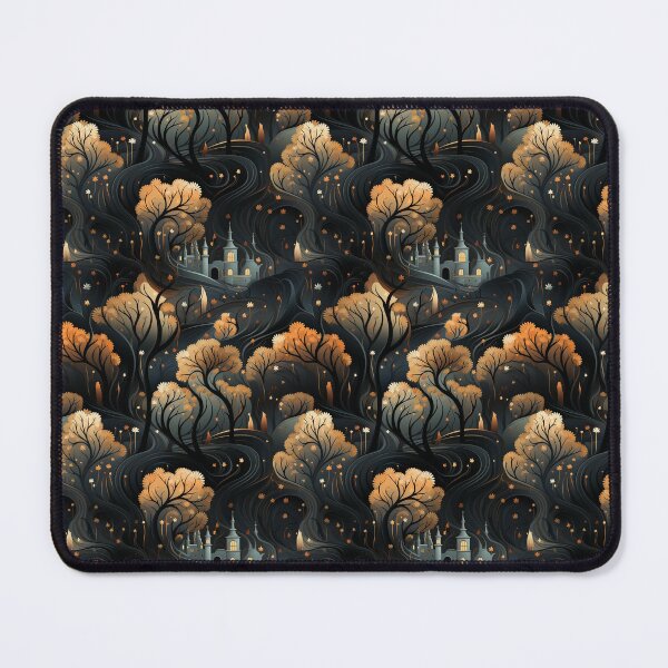 Item preview, Velvet Veil: Halloween's Mystical Ballet designed and sold by Moisky Patterns.