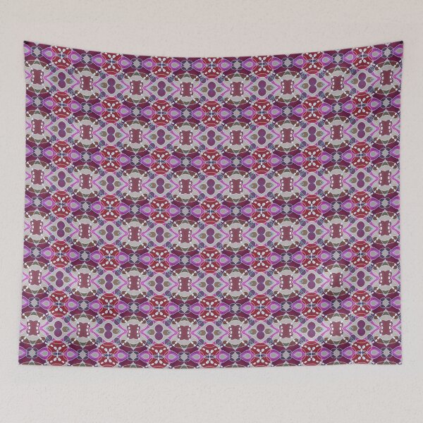 Item preview, Abstract Pink Bauble Pattern designed and sold by Janine-Brewster.