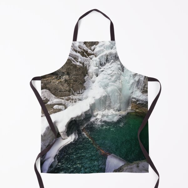 Item preview, Frozen Falls at Johnson Creek, Alberta designed and sold by rawshutterbug.