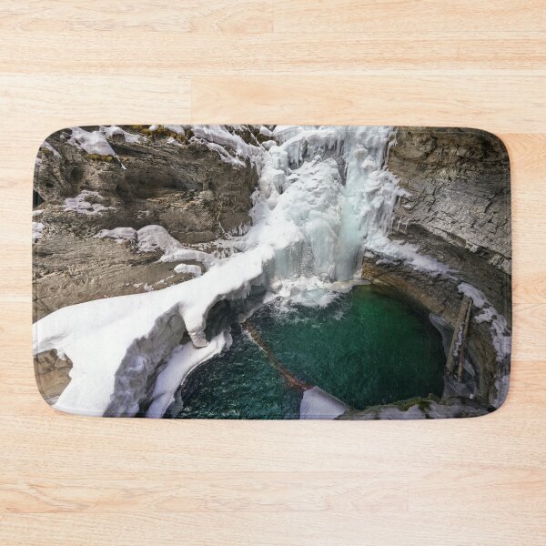 Item preview, Frozen Falls at Johnson Creek, Alberta designed and sold by rawshutterbug.
