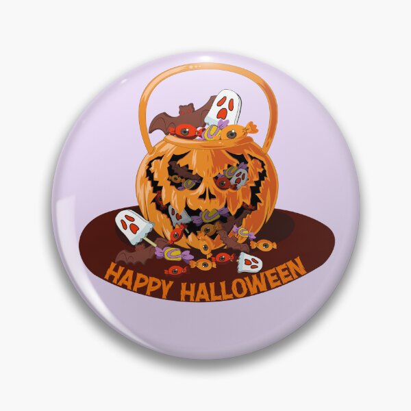 Item preview, Scary Pumpkin With Candy Vector Design designed and sold by Cre8iveSkill.
