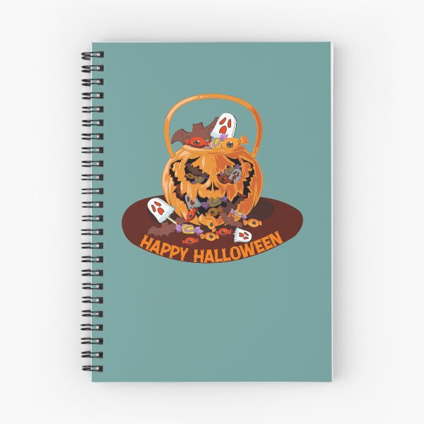 Item preview, Scary Pumpkin With Candy Vector Design designed and sold by Cre8iveSkill.