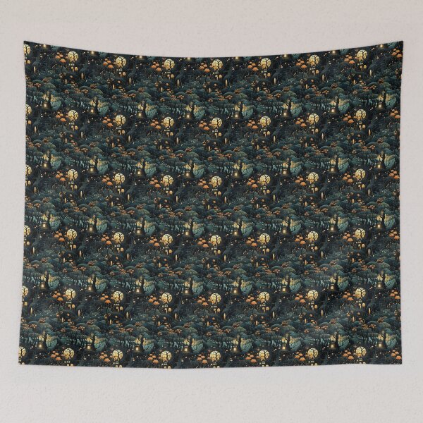 Item preview, Moonlit Gorgeous: Ethereal Halloween Elegance designed and sold by Moisky Patterns.