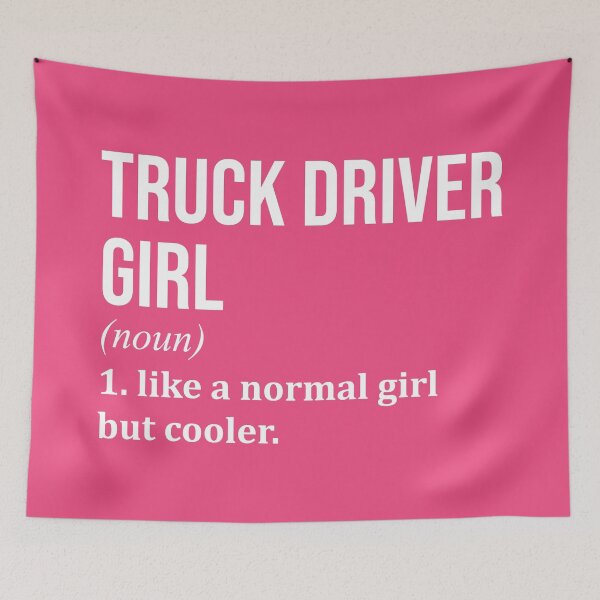Item preview, Truck Driver Girl Definition Trucker for Women designed and sold by XCIV.
