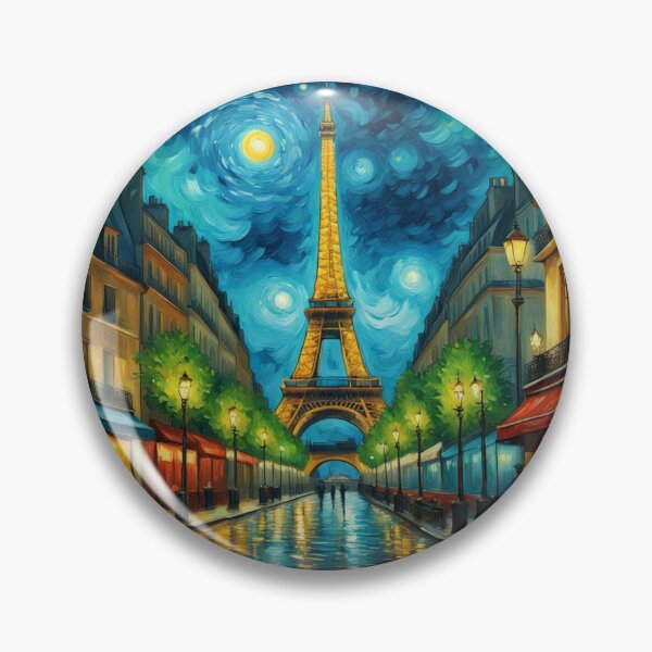 Item preview, Paris Eiffel Tower abstract art piece designed and sold by JackFreestone.