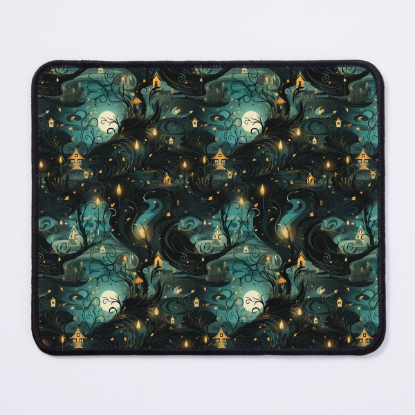 Item preview, Whispers of the Witching Hour: Ethereal Halloween Elegance designed and sold by Moisky Patterns.