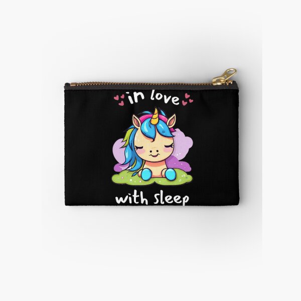 Item preview, In Love With Sleep - Lazy Kawaii Unicorn designed and sold by HorseHorsy.
