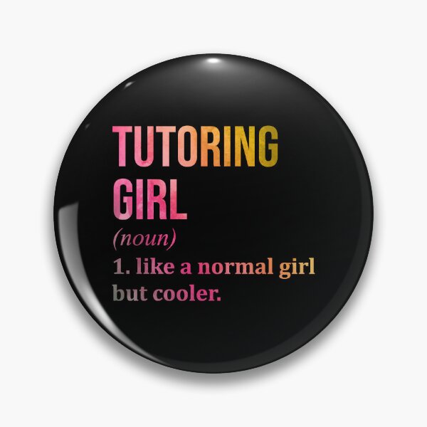 Item preview, Tutoring Girl Definition Tutor in Watercolor designed and sold by XCIV.