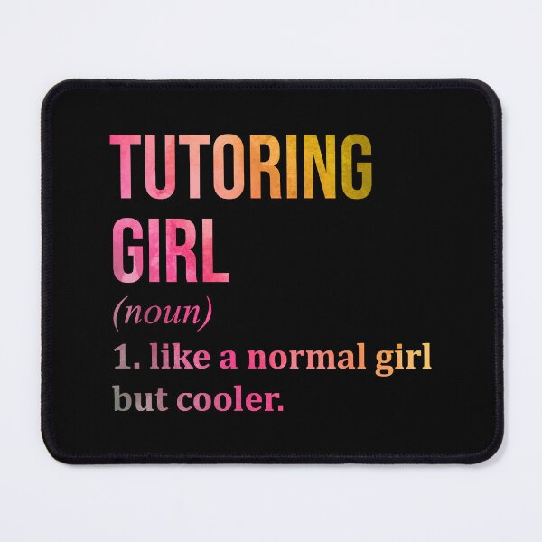 Item preview, Tutoring Girl Definition Tutor in Watercolor designed and sold by XCIV.