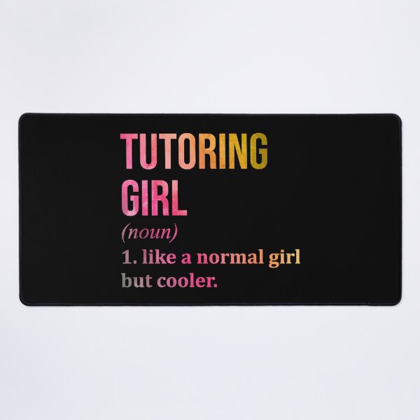 Item preview, Tutoring Girl Definition Tutor in Watercolor designed and sold by XCIV.