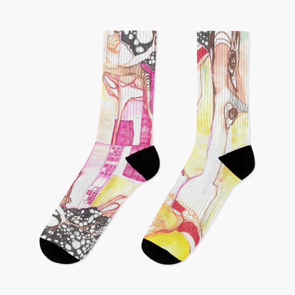 Item preview, Abstract colorfull illustration Living in the city designed and sold by NataliaIna-art.