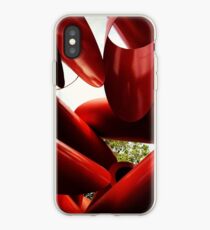 Red Sculpture iPhone Case