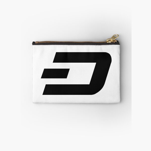 Item preview, DASH Crypto Currency Icon - Black designed and sold by ambientred.