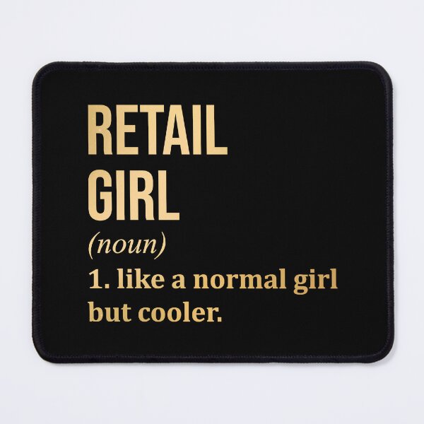 Item preview, Retail Girl Definition Retail in Gold designed and sold by XCIV.