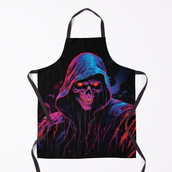 Item preview, The Grim Reaper Neon Art designed and sold by All That Is.
