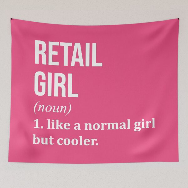 Item preview, Retail Girl Definition Retail for Women designed and sold by XCIV.