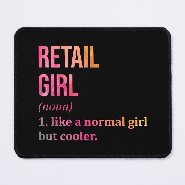 Item preview, Retail Girl Definition Retail in Watercolor designed and sold by XCIV.
