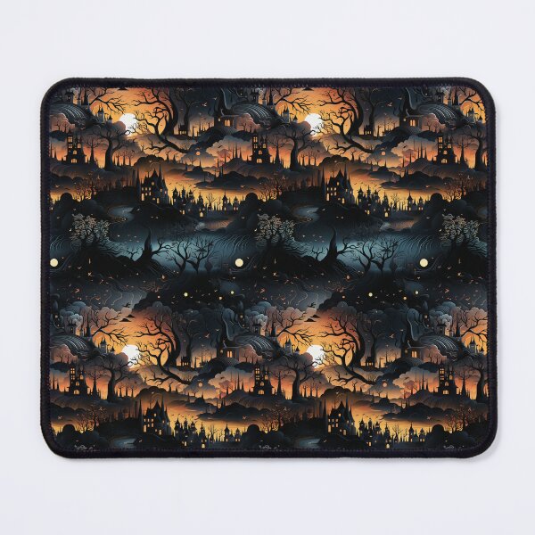 Item preview, Twilight Tranquility: Ethereal Halloween Canvas designed and sold by Moisky Patterns.
