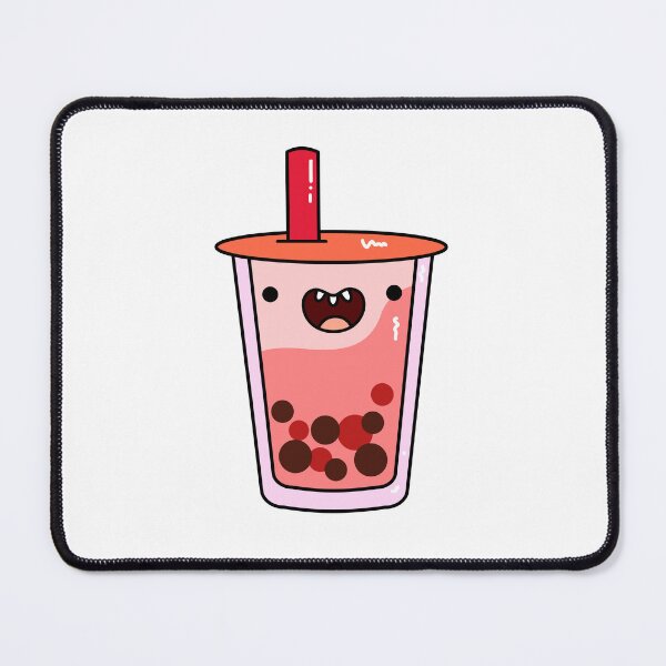 Item preview, Kawaii Pink Berry Boba Tea designed and sold by kawaiilife.