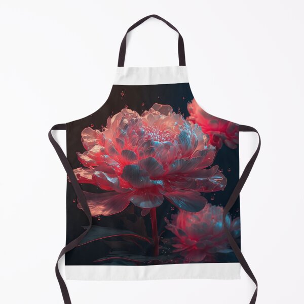 Item preview, peonies with pink backgrounds are on a black background designed and sold by aiphotosart.